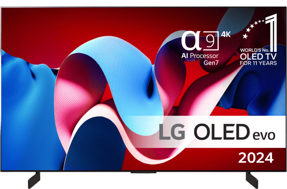 LG 42" OLED42C4 evo 4K Smart TV