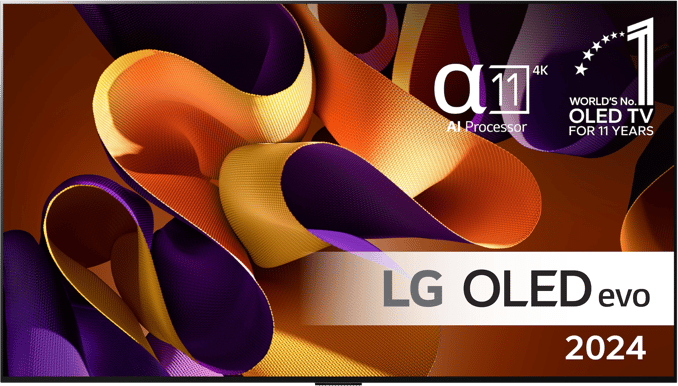 LG 65" OLED65G4 evo 4K Smart TV