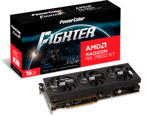 PowerColor Radeon RX 7800 XT 16GB Fighter