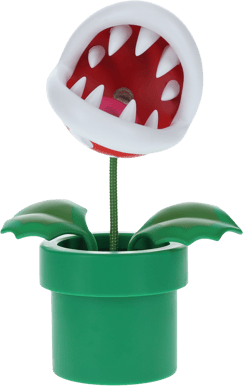 Mini Piranha Plant Posable Lamp V2