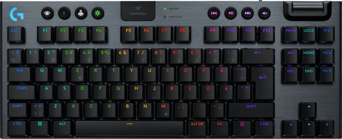 Logitech G915 X TKL Tactile Svart